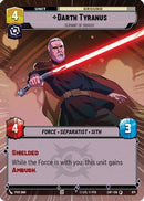 Darth Tyranus - Servant of Sidious (Hyperspace Foil) (971) [Legends of the Force] Foil
