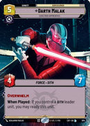 Darth Malak - Covetous Apprentice (Hyperspace Foil) (974) [Legends of the Force] Foil