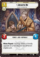 Jocasta Nu - The Gift of Knowledge (Hyperspace Foil) (988) [Legends of the Force] Foil
