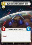 Blue Squadron Assault Wing (Hyperspace Foil) (991) [Legends of the Force] Foil