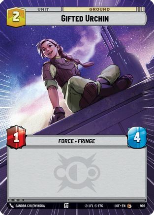 Gifted Urchin (Hyperspace Foil) (996) [Legends of the Force] Foil