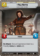 Peli Motto - I Should Charge You More (Hyperspace Foil) (998) [Legends of the Force] Foil