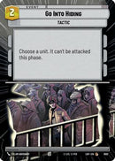Go Into Hiding (Hyperspace Foil) (1002) [Legends of the Force] Foil