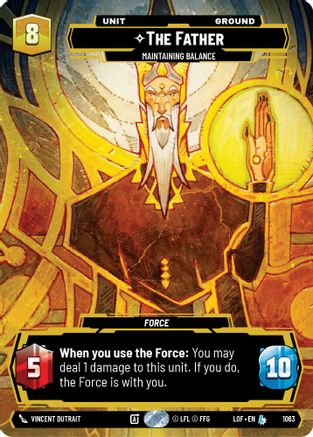 The Father - Maintaining Balance (Prestige) (1063) [Legends of the Force]