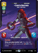 Eighth Brother - Hunt Together (Prestige Foil) (1071) [Legends of the Force] Foil