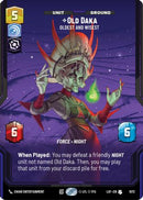 Old Daka - Oldest and Wisest (Prestige Foil) (1072) [Legends of the Force] Foil