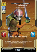 Ezra Bridger - Attuned With Life (Prestige Foil) (1078) [Legends of the Force] Foil