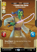Vernestra Rwoh - Precocious Knight (Prestige Foil) (1081) [Legends of the Force] Foil
