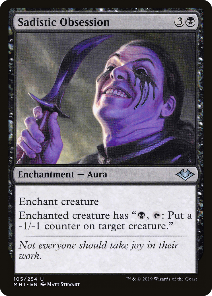 Sadistic Obsession (MH1-105) [Modern Horizons]