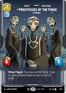 Priestesses of the Force - Eternal (Prestige Foil) (1087) [Legends of the Force] Foil