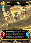 Yoda - My Ally is the Force (Prestige Foil) (1103) [Legends of the Force] Foil