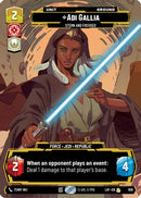 Adi Gallia - Stern and Focused (Prestige Foil) (1106) [Legends of the Force] Foil