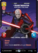 Grand Inquisitor - You're Right to Be Afraid (Serialized) (1123) [Legends of the Force] Foil