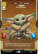 Grogu - Mysterious Child (Serialized) (1131) [Legends of the Force] Foil