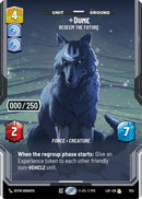 Dume - Redeem the Future (Serialized) (1134) [Legends of the Force] Foil
