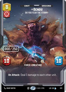 Bendu - Do You Fear the Storm? (Serialized) (1137) [Legends of the Force] Foil