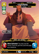 Eeth Koth - Spiritual Warrior (Serialized) (1146) [Legends of the Force] Foil