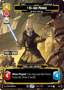 Ki-Adi-Mundi - We Must Push On (Serialized) (1150) [Legends of the Force] Foil