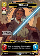Adi Gallia - Stern and Focused (Serialized) (1152) [Legends of the Force] Foil
