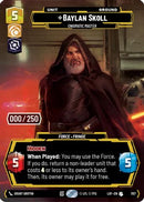 Baylan Skoll - Enigmatic Master (Serialized) (1157) [Legends of the Force] Foil