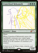 Craterhoof Behemoth (SLD-376) [Secret Lair Drop]