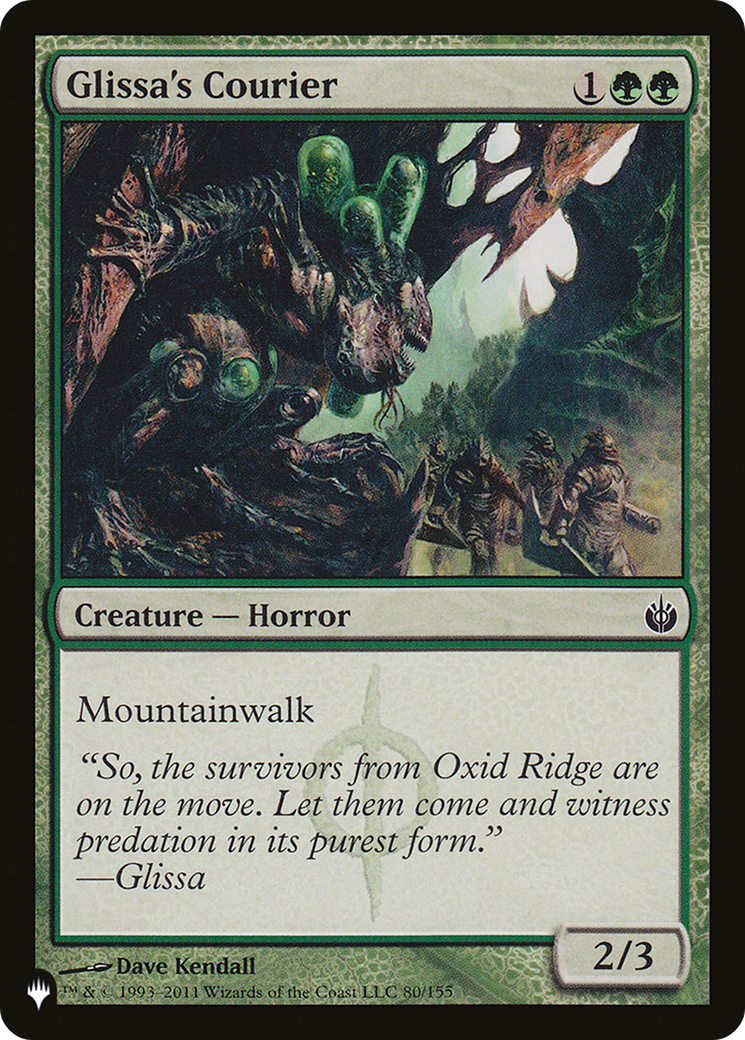 Glissa's Courier (LIST-MBS-80) [The List]