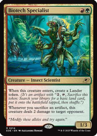 Biotech Specialist (EOE-214) [Edge of Eternities]