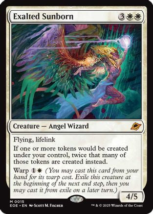 Exalted Sunborn (EOE-015) [Edge of Eternities] Foil