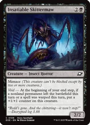 Insatiable Skittermaw (EOE-108) [Edge of Eternities]