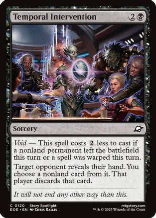 Temporal Intervention (EOE-120) [Edge of Eternities]