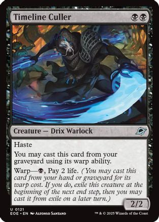 Timeline Culler (EOE-121) [Edge of Eternities] Foil