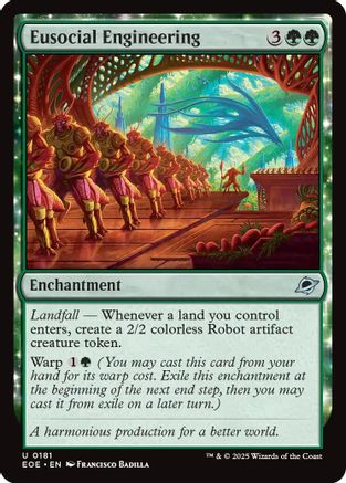Eusocial Engineering (EOE-181) [Edge of Eternities] Foil