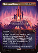 Mutinous Massacre (Borderless) (EOE-314) [Edge of Eternities] Foil
