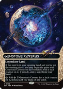 Gemstone Caverns (0106) (Borderless) (Galaxy Foil) (EOS-106) [Edge of Eternities: Stellar Sights] Foil