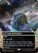 Nesting Grounds (0121) (Borderless) (Galaxy Foil) (EOS-121) [Edge of Eternities: Stellar Sights] Foil