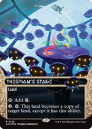 Thespian's Stage (0134) (Borderless) (Galaxy Foil) (EOS-134) [Edge of Eternities: Stellar Sights] Foil