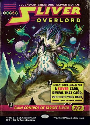 Sliver Overlord (Showcase) (SPG-128) [Special Guests] Foil