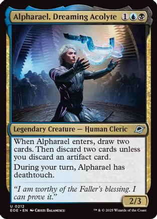 Alpharael, Dreaming Acolyte (EOE-212) [Edge of Eternities] Foil