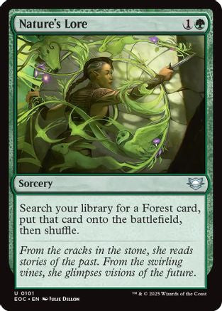 Nature's Lore (EOC-101) [Commander: Edge of Eternities]