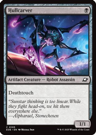 Hullcarver (EOE-105) [Edge of Eternities] Foil