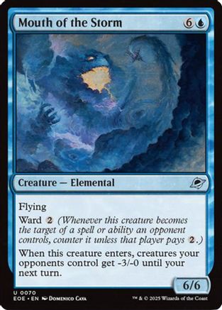 Mouth of the Storm (EOE-070) [Edge of Eternities] Foil