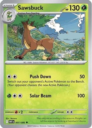 Sawsbuck 7 - [SV White Flare]