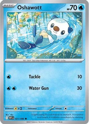 Oshawott 21 - [SV White Flare]