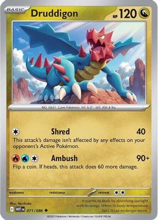 Druddigon 71 - [SV White Flare]