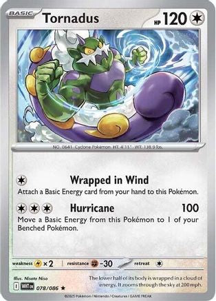 Tornadus 78 - [SV White Flare] Holofoil