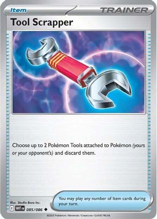 Tool Scrapper 85 - [SV White Flare] Reverse Holofoil