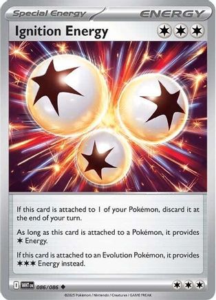 Ignition Energy 86 - [SV White Flare] Reverse Holofoil