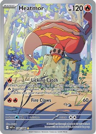 Heatmor - 104/086 104 - [SV White Flare] Holofoil
