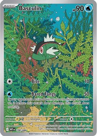 Basculin - 108/086 108 - [SV White Flare] Holofoil