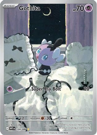 Gothita - 124/086 124 - [SV White Flare] Holofoil